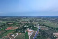 aerial view of Texas Hill Country
